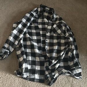 Black & White Flannel